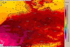Sonniger Tagesausklang, milde Nacht